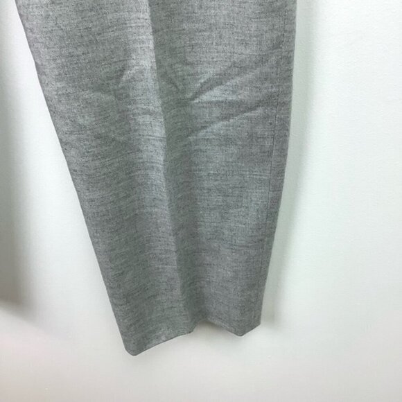ESCADA CASHMERE WOOL BLEND TAPERED GRAY TROUSERS PANTS 42 - Picture 5 of 11
